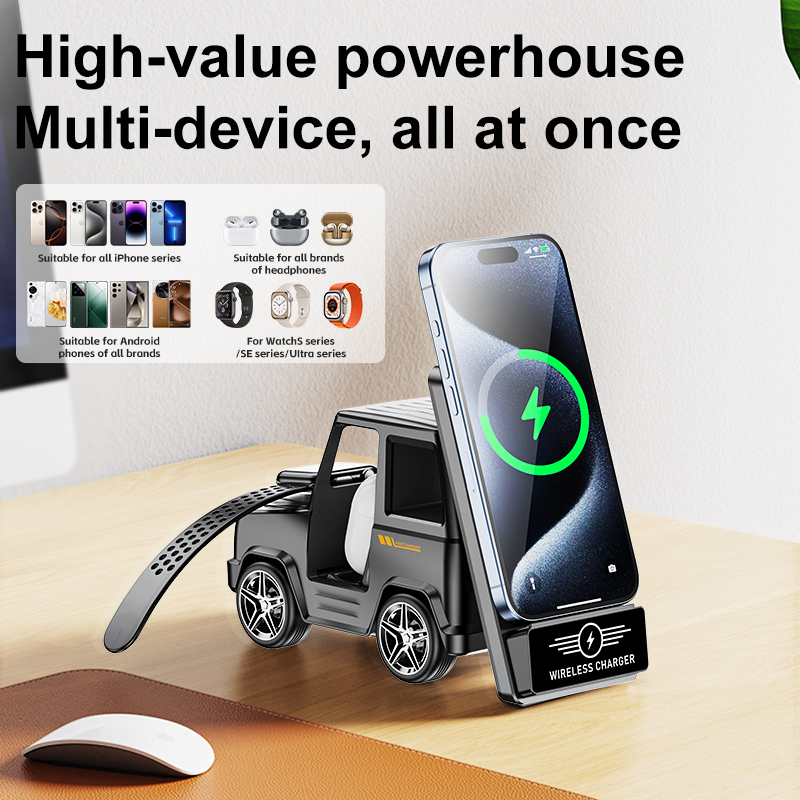 Wireless Charger 3 In 1 - Multifunctional Wireless Charger 3-in-1 for iPhone16-11