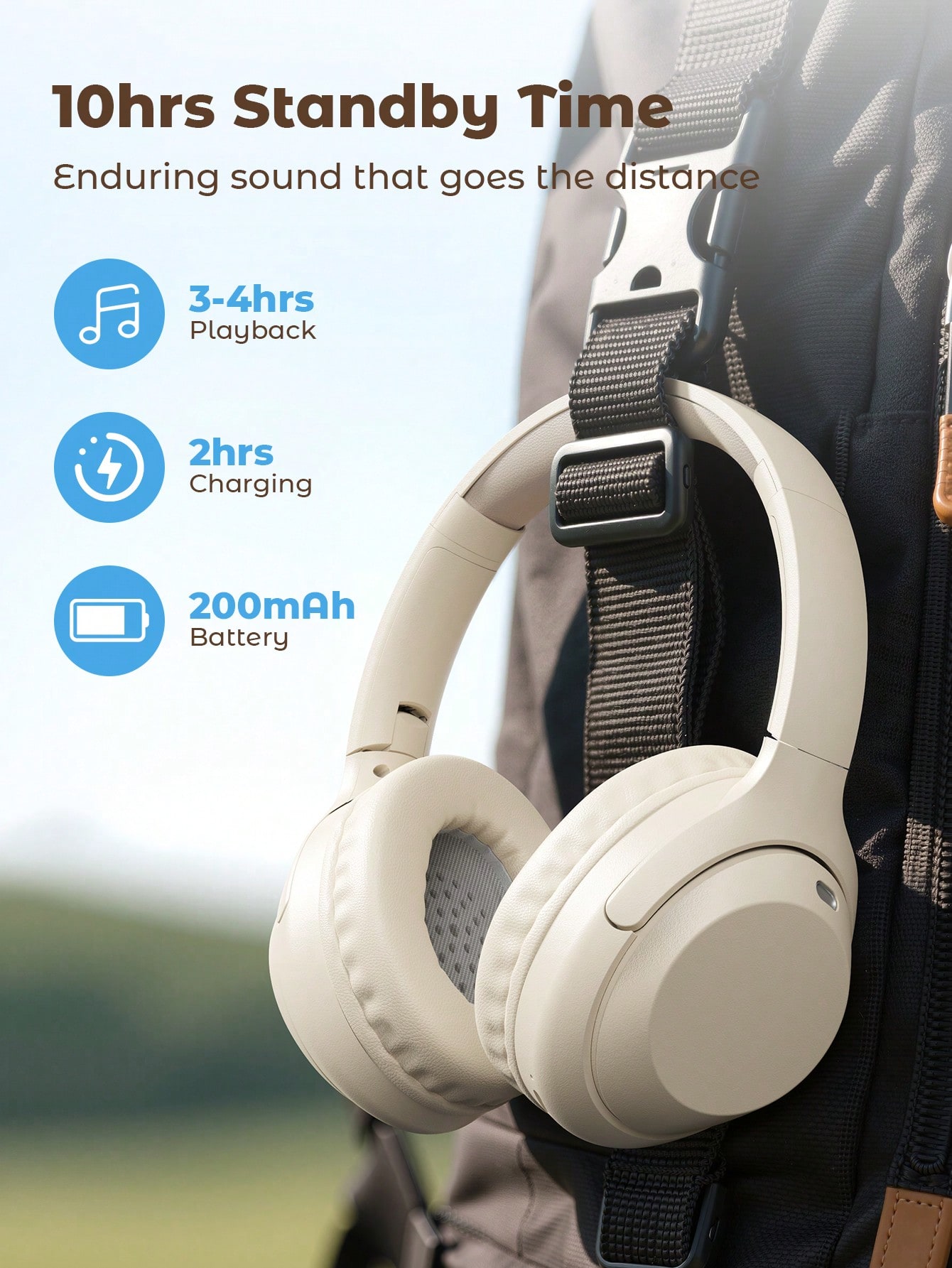 Power Bank Wireless - Teckwe New Wireless Over Ear Headphones