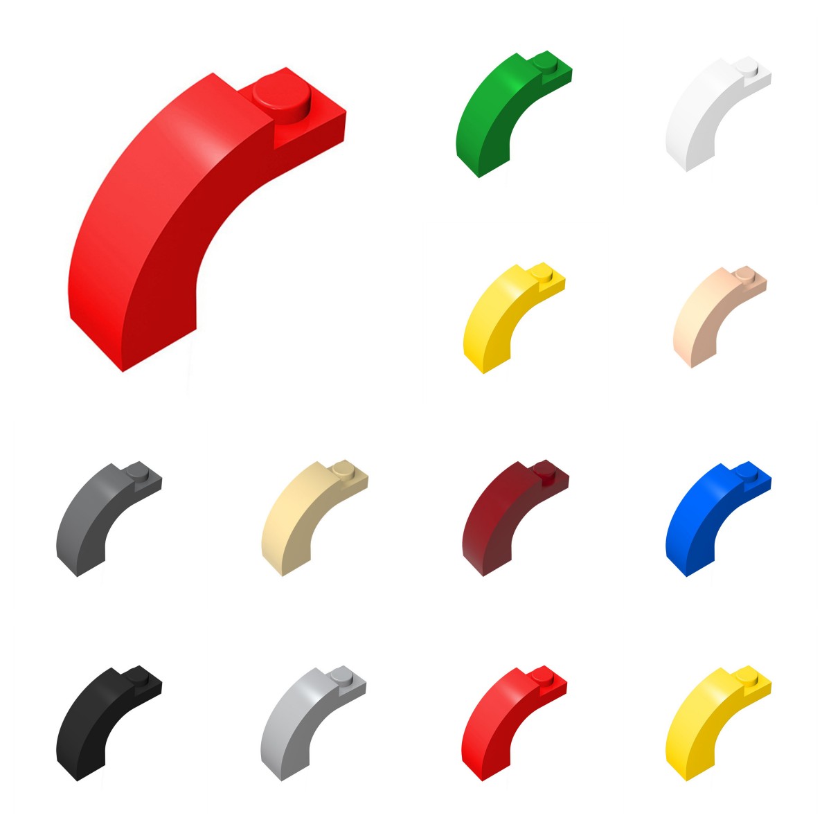 Tech Accessories To Gift - 50pcs 6005 92903 Creative Brick Arch