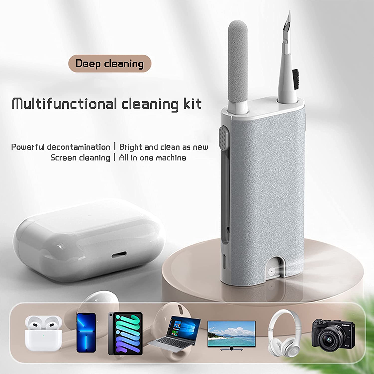 Power Bank Wireless - 5 in 1 Earphone Cleaner Brush