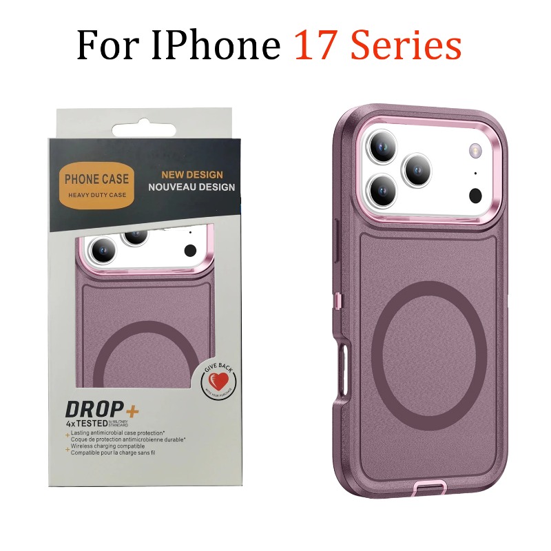 Wireless Charger 3 In 1 - 3in1 Heavy Military Otter Armor Box