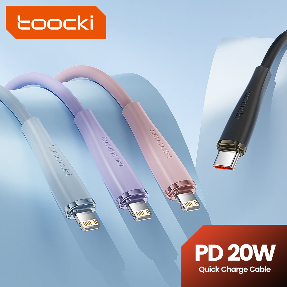 Power Bank Wireless - Toocki PD 20W Type C Cable