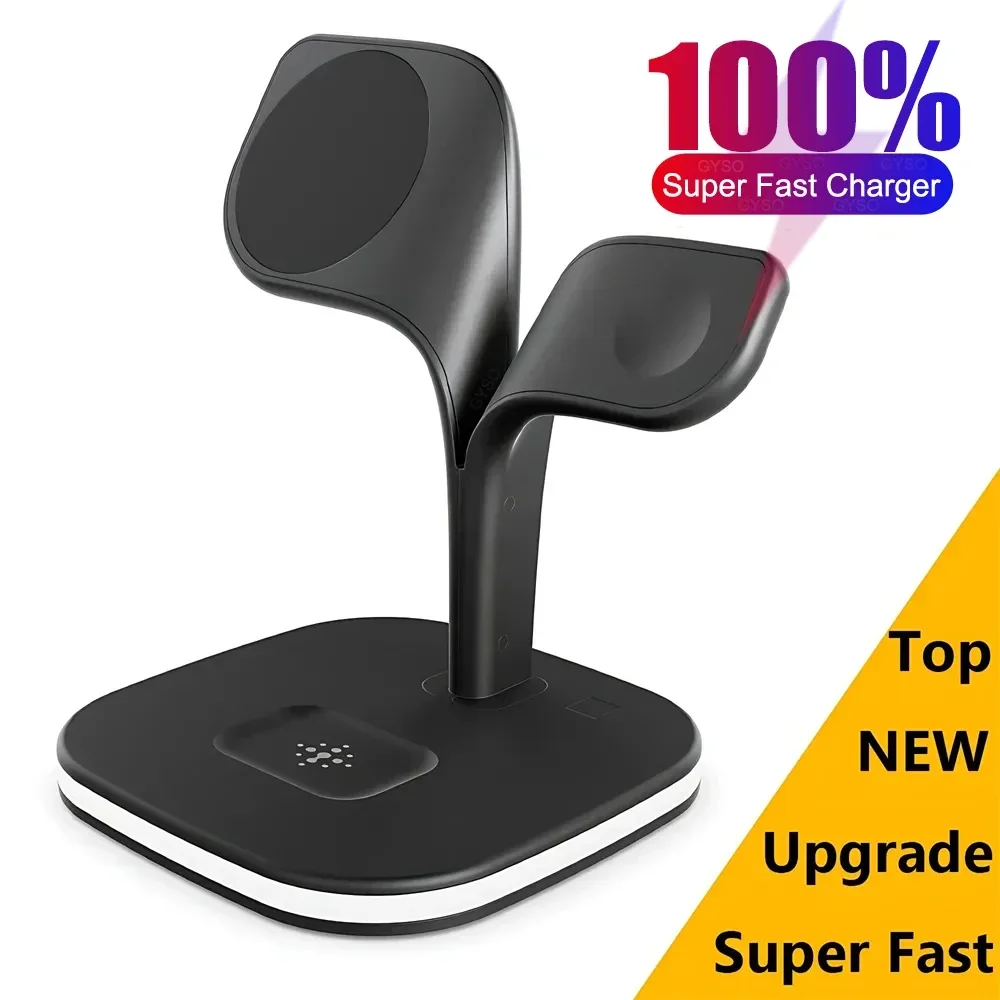 Wireless Charger 3 In 1 - Magnetic 3 in 1 Wireless Charger