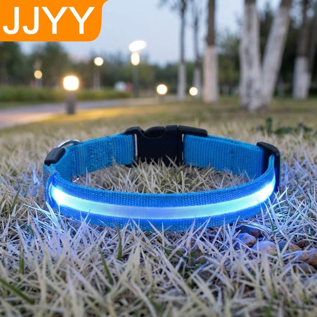 Nylon Reflective LED Dog Colla - Tech Dog Accessories ulasan dan harga