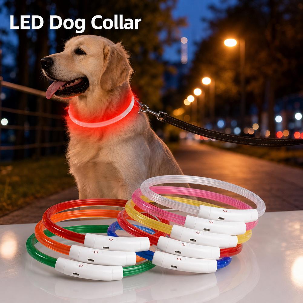 Luminous Pet Dog Collar Waterp - Tech Dog Accessories ulasan dan harga