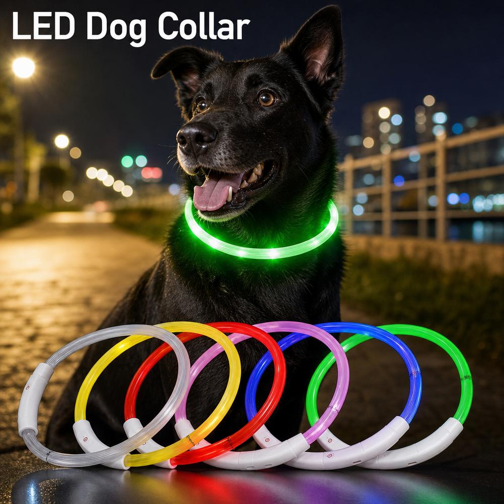 Luminous Pet Dog Collar Waterp - Tech Dog Accessories ulasan dan harga