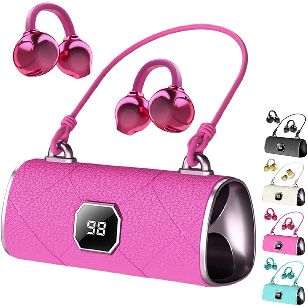 Open Ear Wireless Bluetooth Ea - Power Bank Wireless ulasan dan harga