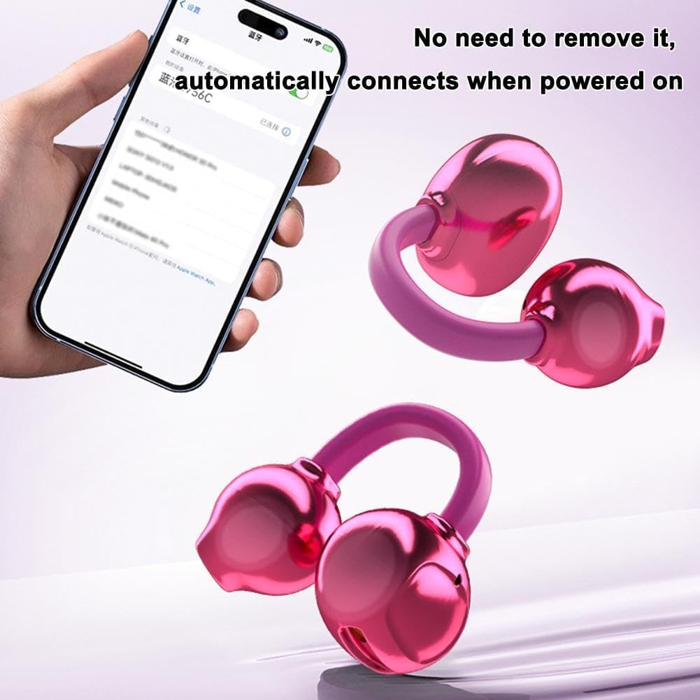 Open Ear Wireless Bluetooth Ea - Power Bank Wireless ulasan dan harga