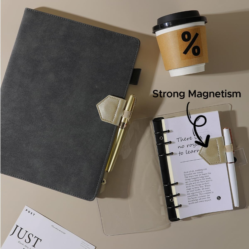1pc Magnetic PU Leather Bookma - Pen Holder Magnetic ulasan dan harga