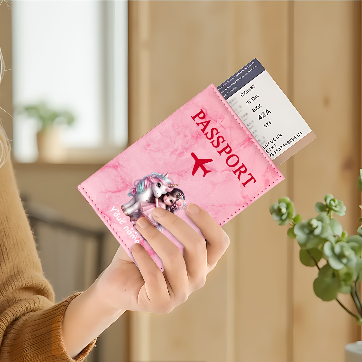 Unicorn Girl Pattern PU Passpo - Tech Accessories Travel ulasan dan harga