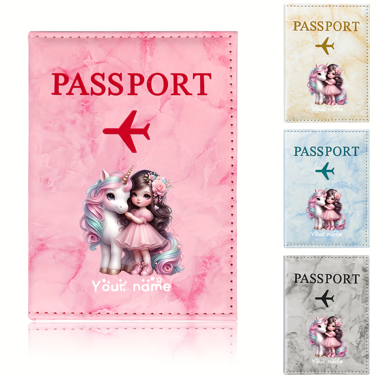 Unicorn Girl Pattern PU Passpo - Tech Accessories Travel ulasan dan harga