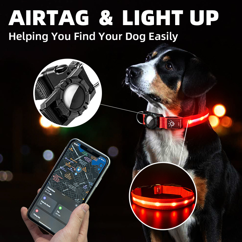 New Pet Collars WaterProof Led - Tech Dog Accessories ulasan dan harga