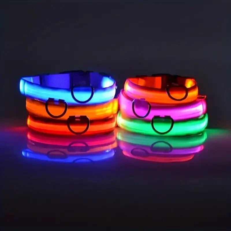 Nylon LED Night Safety Flashin - Tech Dog Accessories ulasan dan harga