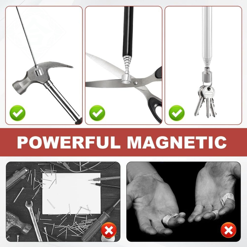 Telescoping Magnetic Pick Up T - Pen Holder Magnetic ulasan dan harga