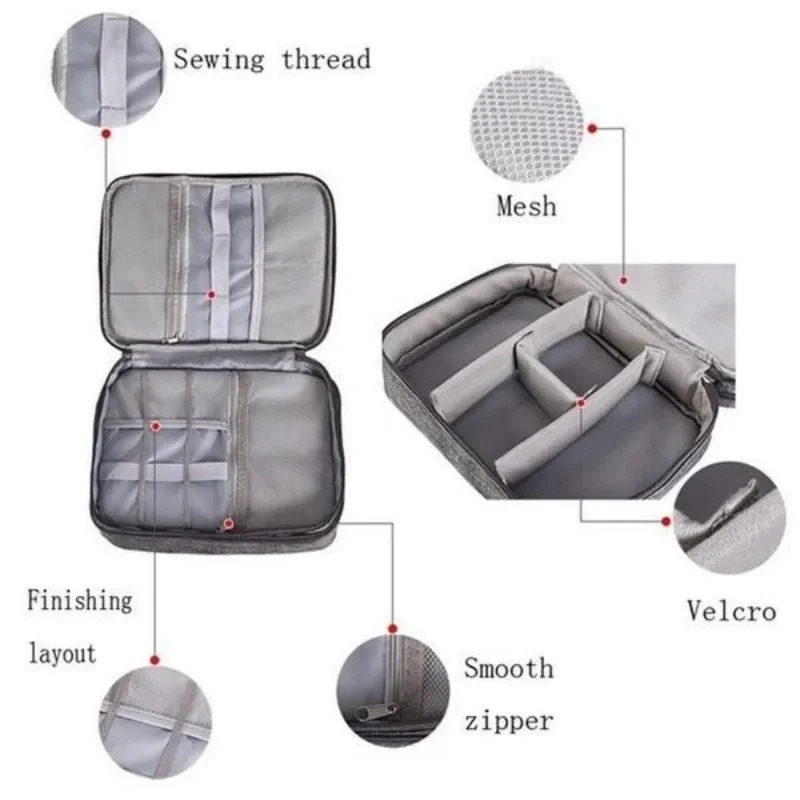 Electronics Organizer Travel C - Tech Accessories To Gift ulasan dan harga