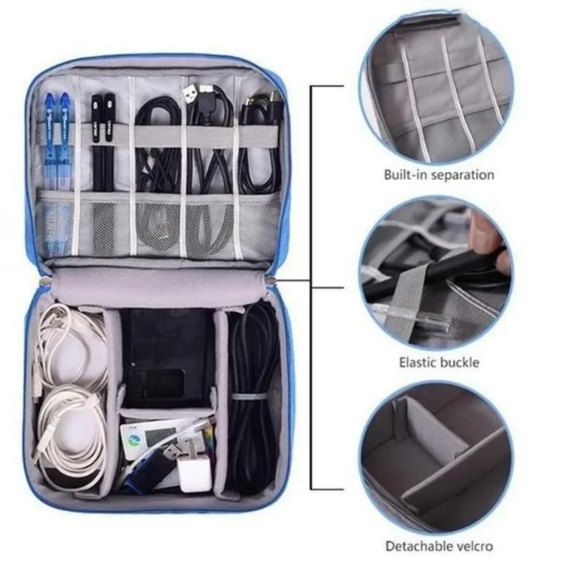 Electronics Organizer Travel C - Tech Accessories To Gift ulasan dan harga
