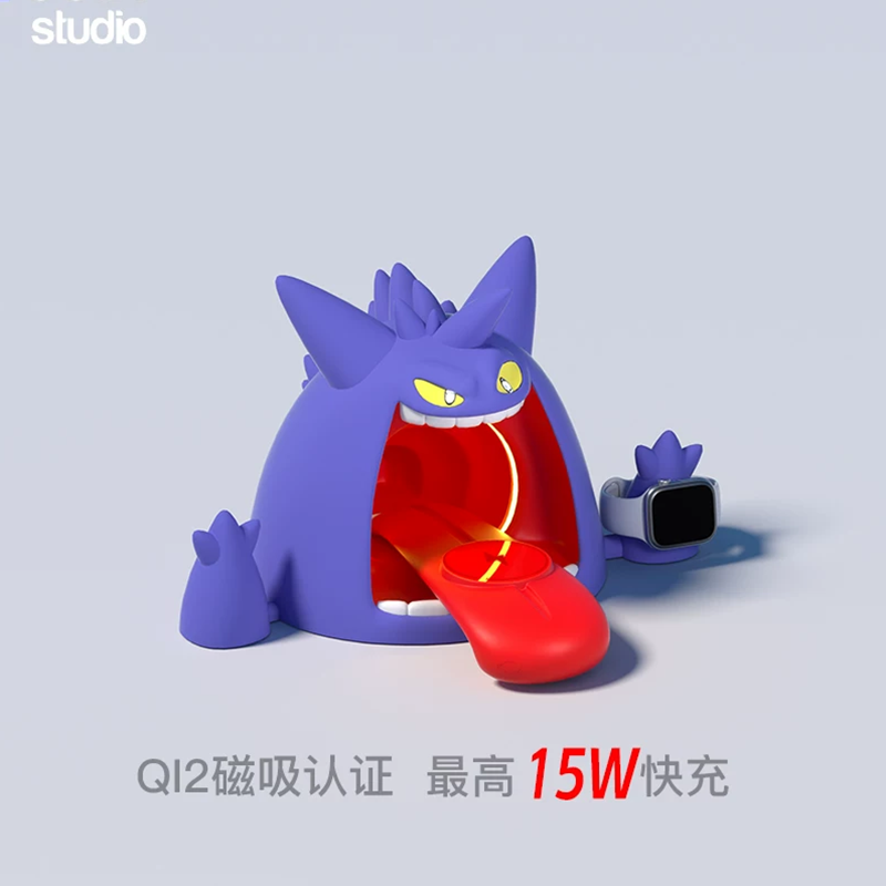 3D Printing Creative Anime 3-i - Wireless Charger 3 In 1 ulasan dan harga