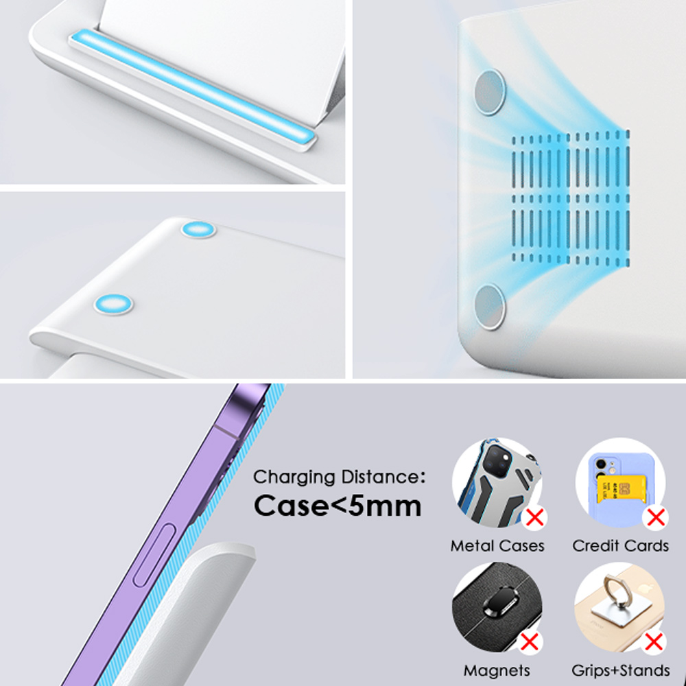 LED 3 in 1 Wireless Charger St - Wireless Charger 3 In 1 ulasan dan harga