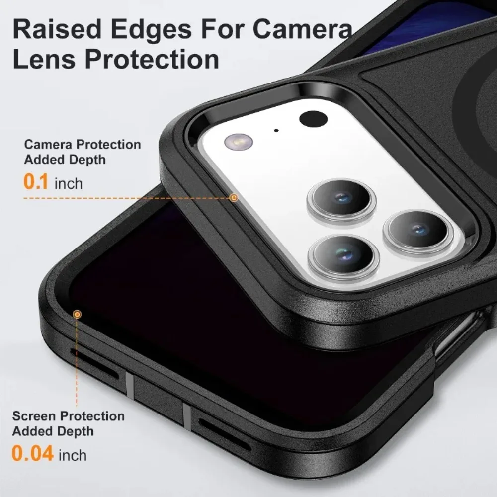 3in1 Heavy Military Otter Armo - Wireless Charger 3 In 1 ulasan dan harga