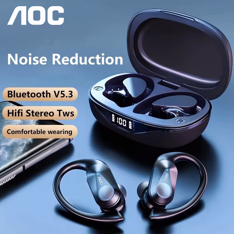 Choice AOC Sports Headset Wire - Power Bank Wireless ulasan dan harga