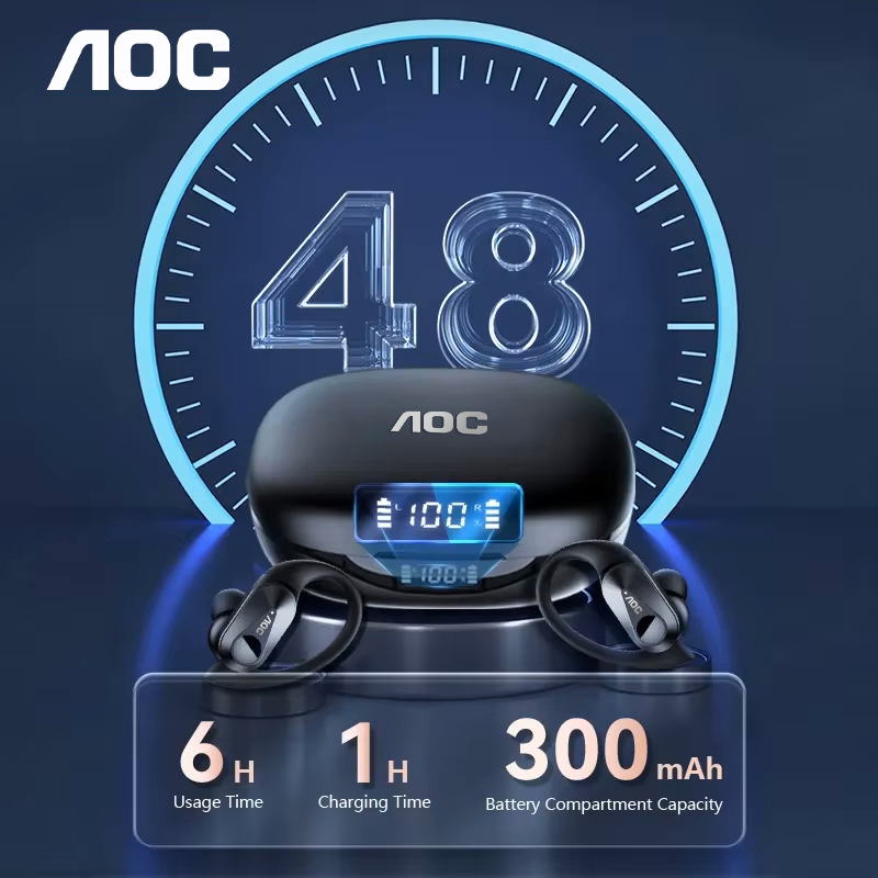 Choice AOC Sports Headset Wire - Power Bank Wireless ulasan dan harga