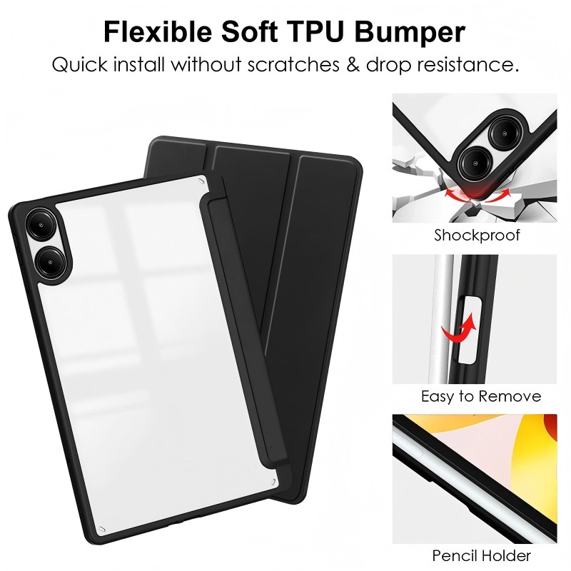 For Xiaomi Poco Pad M1 Case Wi - Pen Holder Magnetic ulasan dan harga