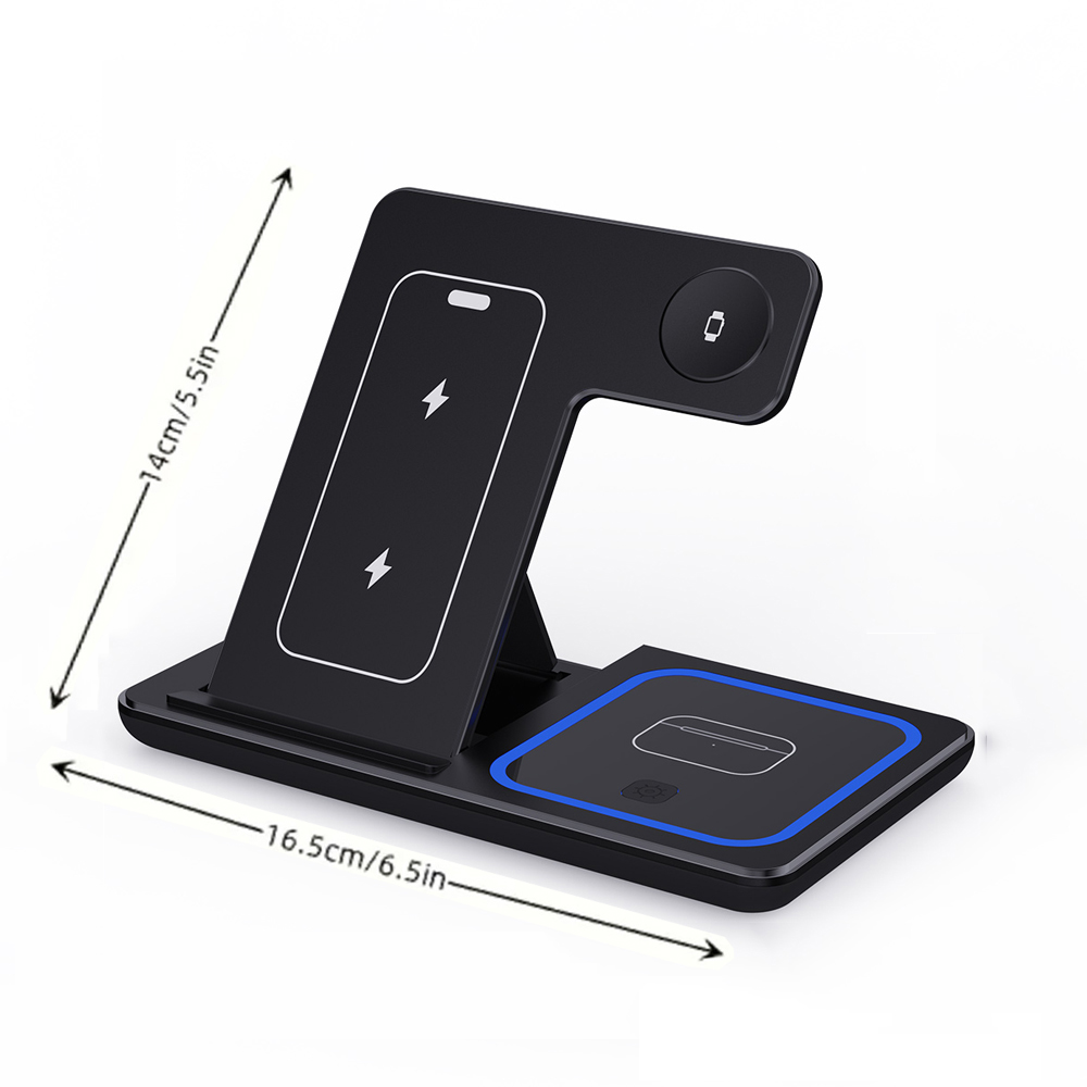 15W 3 in 1 Wireless Charger St - Wireless Charger 3 In 1 ulasan dan harga