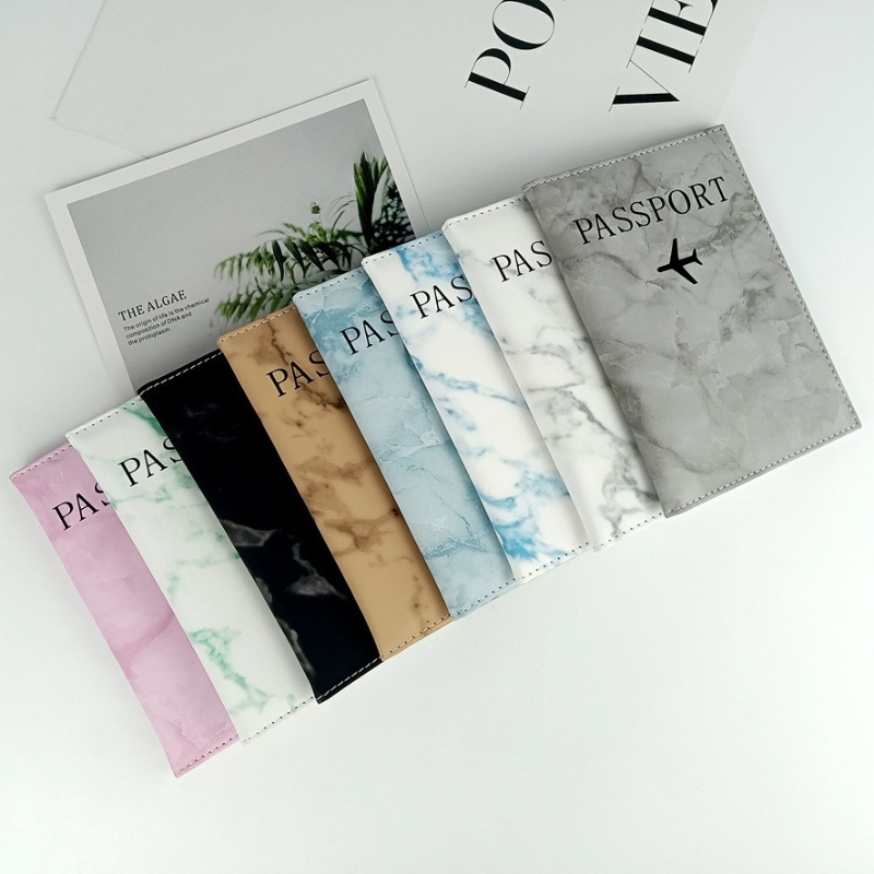 PU Leather Passport Cover Simp - Tech Accessories Travel ulasan dan harga
