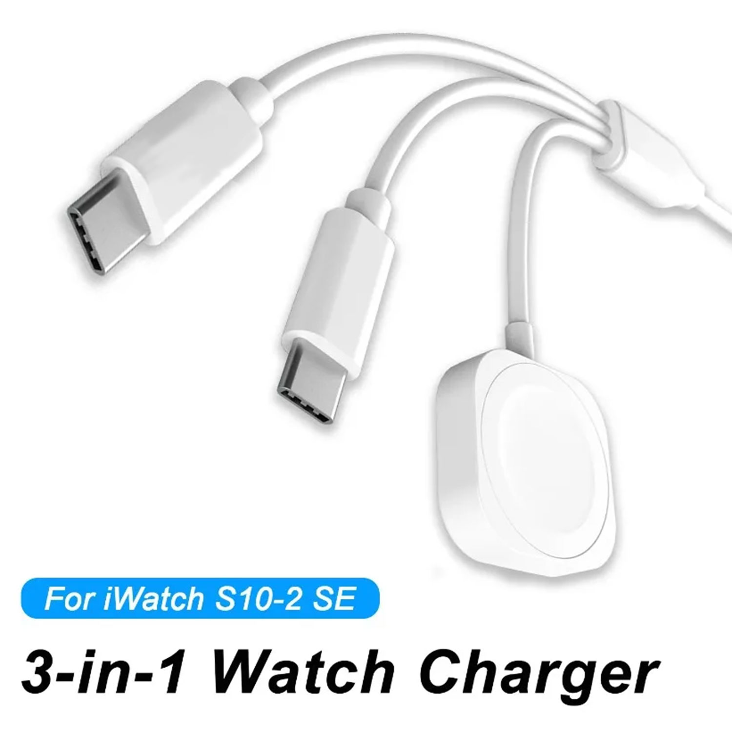3 in 1  Magnetic Watch Charger - Power Bank Wireless ulasan dan harga