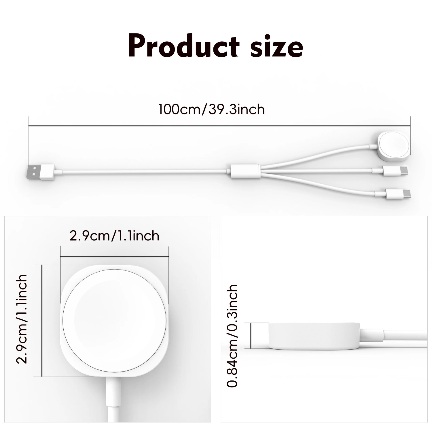 3 in 1  Magnetic Watch Charger - Power Bank Wireless ulasan dan harga