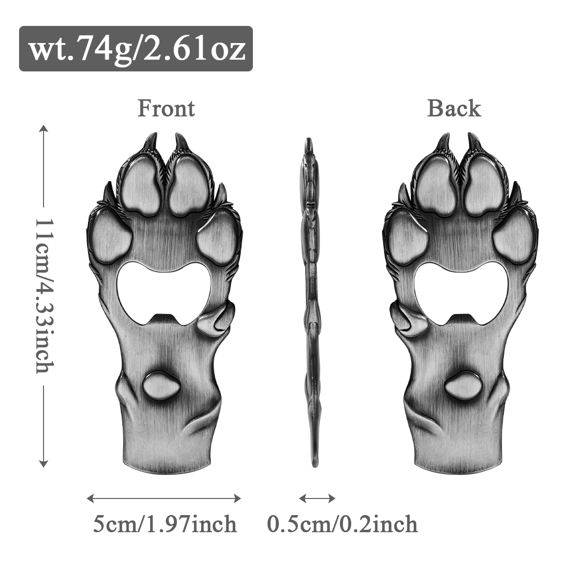Vintage Dog Claw Bottle Opener - Tech Dog Accessories ulasan dan harga