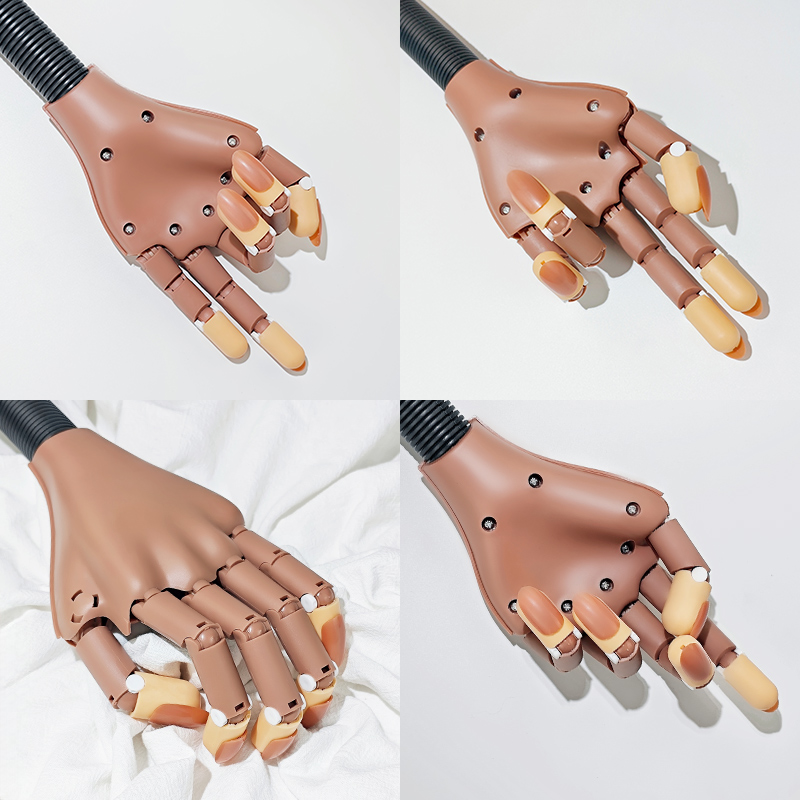 Nail Fake Practice Hand Movabl - Tech Accessories Products ulasan dan harga