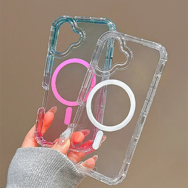 Hottest 3IN1 Gradient Clear fo - Wireless Charger 3 In 1 ulasan dan harga