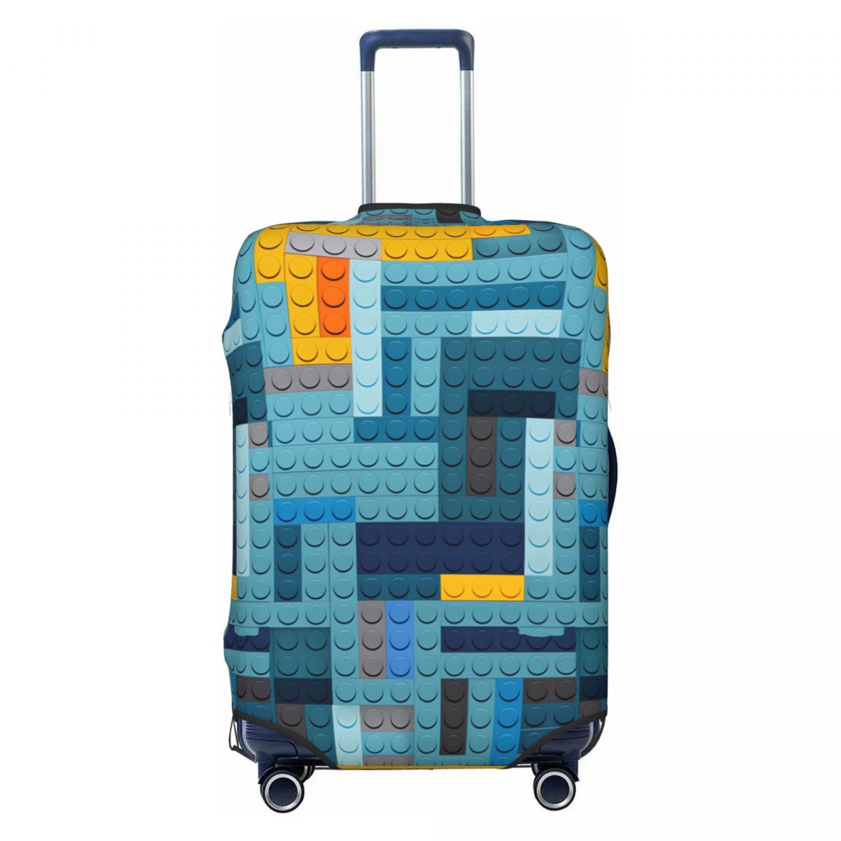 Blue Tech Pixel Building Block - Tech Accessories Travel ulasan dan harga