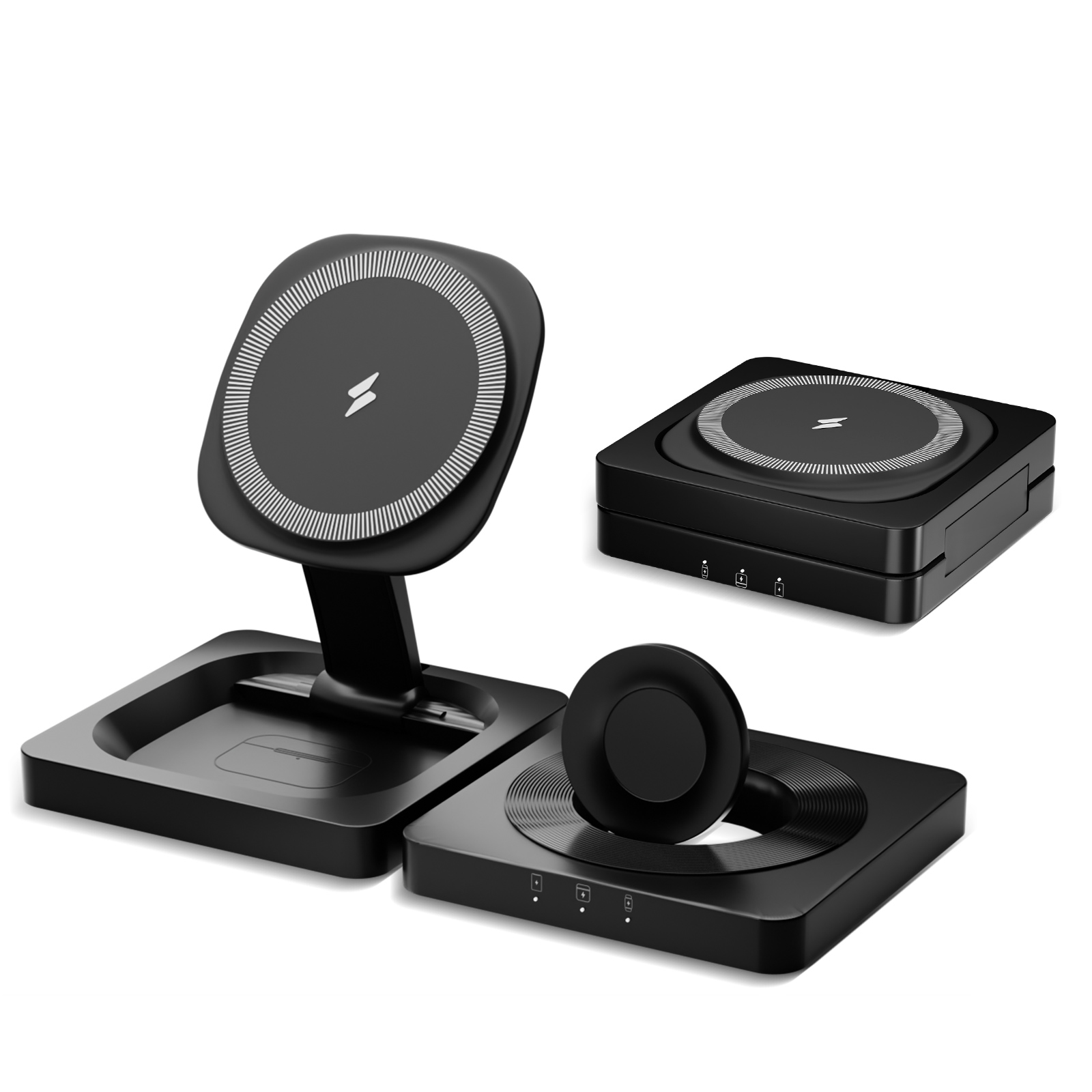 3 in 1 15W Wireless Chargers M - Wireless Charger 3 In 1 ulasan dan harga